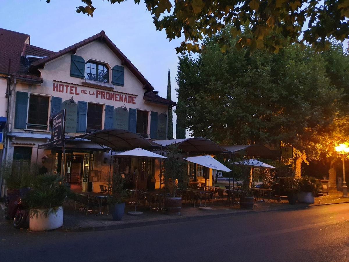 Hotel Restaurant La Promenade Gourdon-en-quercy Exterior foto